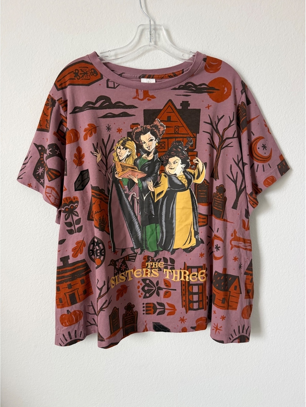 Disney Short Sleeve Crew Neck "The sisters three" Graphic T-Shirt Size 2X - Picture 1 of 7